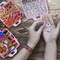 Bracelets Making Bead Kits, Includes 44 Colors Embroidery Floss with 3-Tier Organizer Storage Box, Over 4900 Beads for Friendship Bracelets, Jewelry Making Christmas Birthday Gift (Pink)